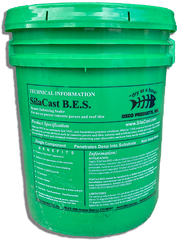 Wet-Look Paver Sealer - Silacast B.E.S - 55gal